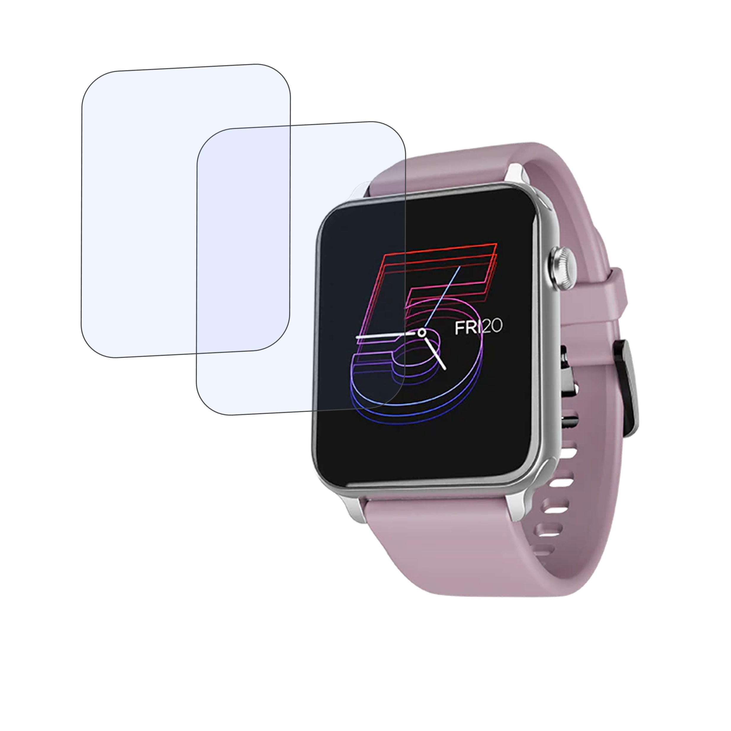 boAt TRebel Wave Call  Smartwatch Screen Protector 9H Protective Compatible Flexible
