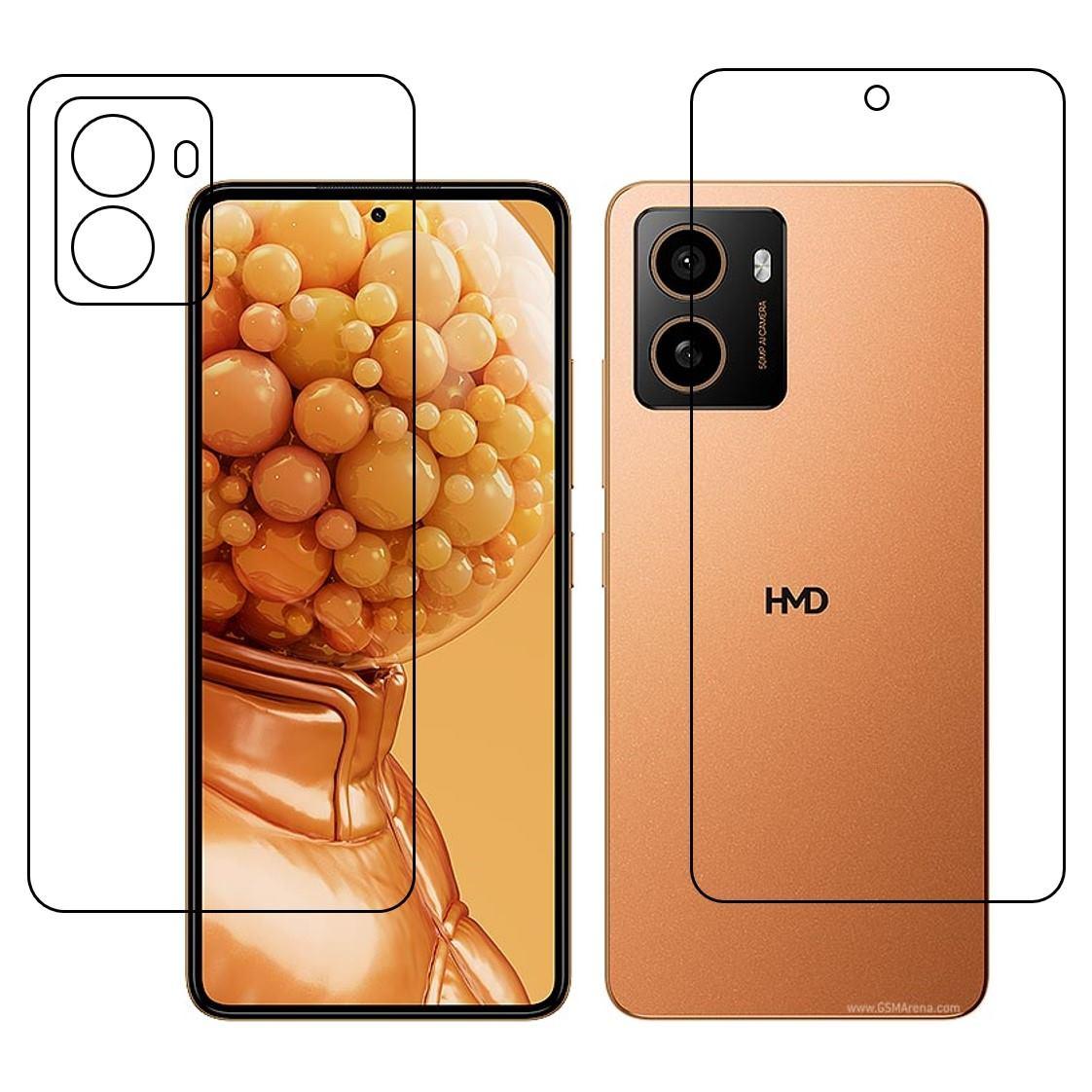 HMD Pulse Plus (Front & Back) 9H Protective Flexible Compatible Mobile Screen Protector