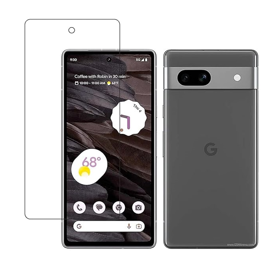 Google Pixel 7a Protective Ultra Clear Unbreakable Tempered Glass For Screen Protector (Tempered glass/9H Clear/9H Matte)