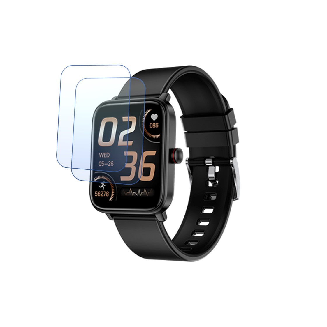 Fire-Boltt Ninja Pro Max Smartwatch Screen Protector 9H Protective Compatible Flexible