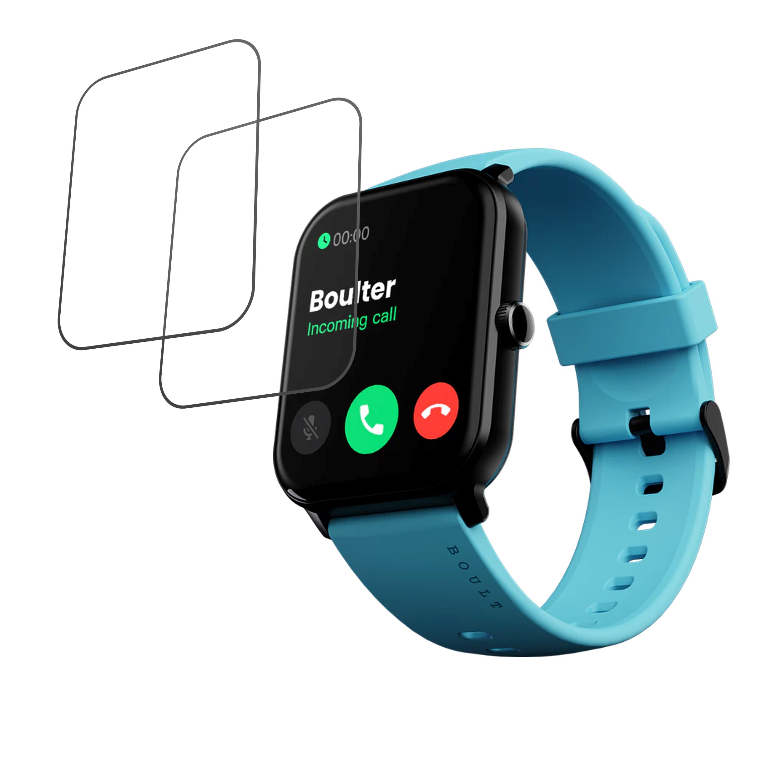 Boult Dive plus Smartwatch Screen Protector 9H Protective Compatible Flexible
