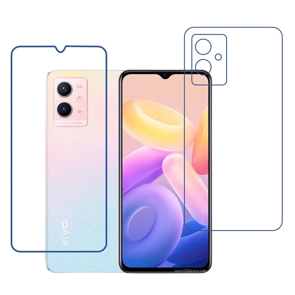 vivo Y33s 5G 9H Front & Back Flexible Compatible Mobile Screen Protector (Not a Tempered glass)