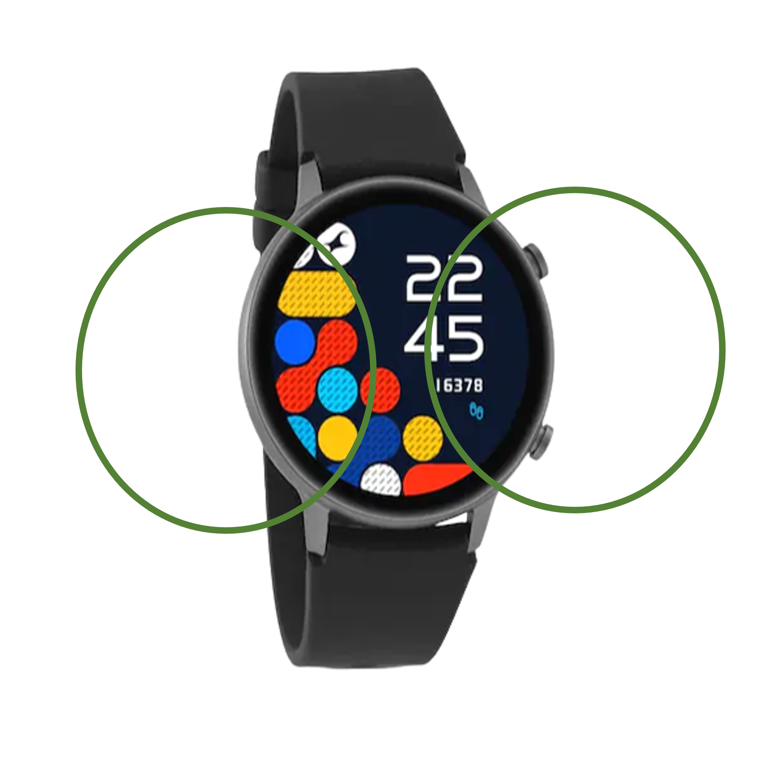 REFLEX PLAY PLUS Smartwatch Screen Protector 9H Protective Compatible Flexible