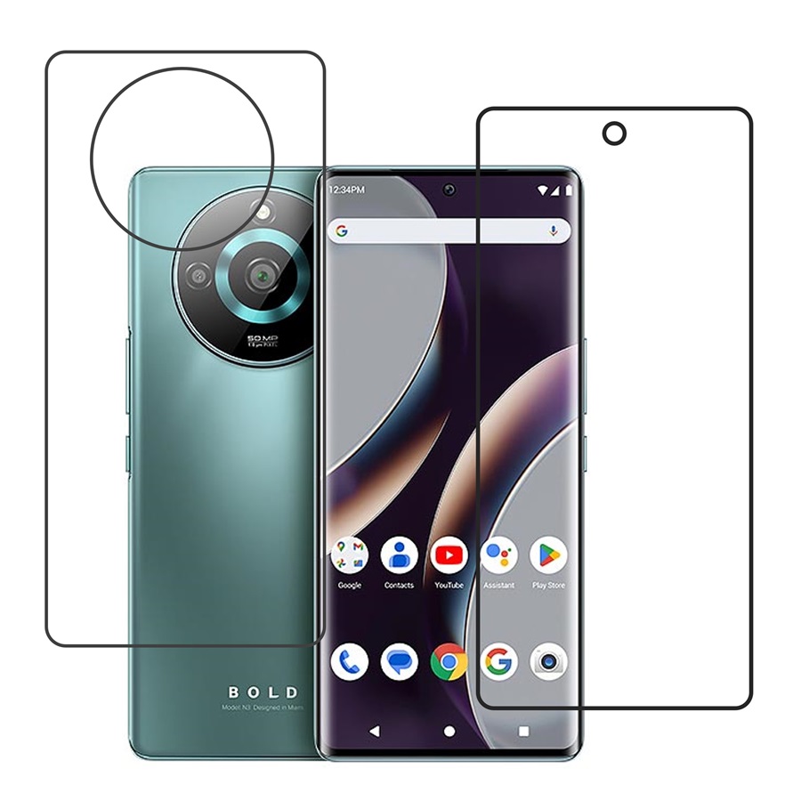BLU Bold N3 Protective Compatible Mobile Screen Protector For (Not a Tempered glass)