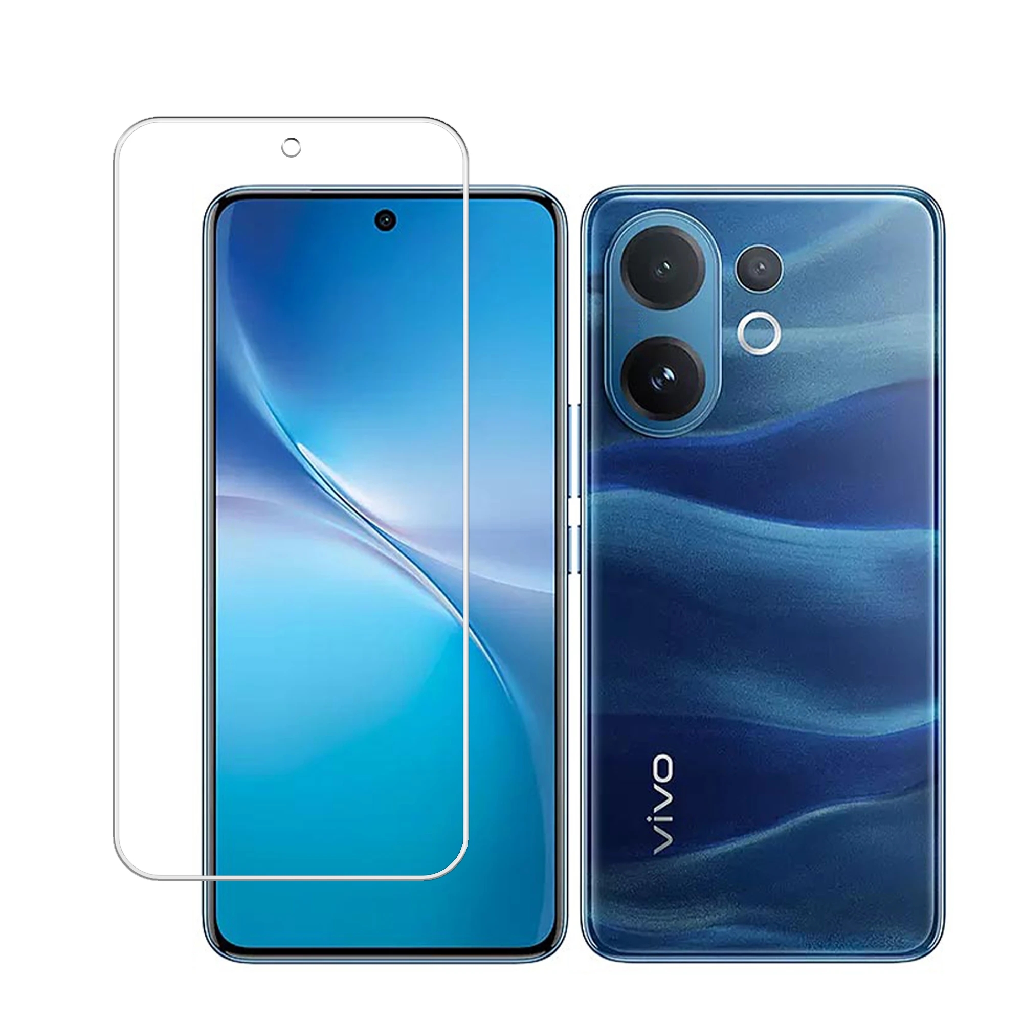 DVTECH TPU Screen Protector Compatible With vivo V60 | Perfect Fit | Edge to Edge | Flexible Screen Guard |