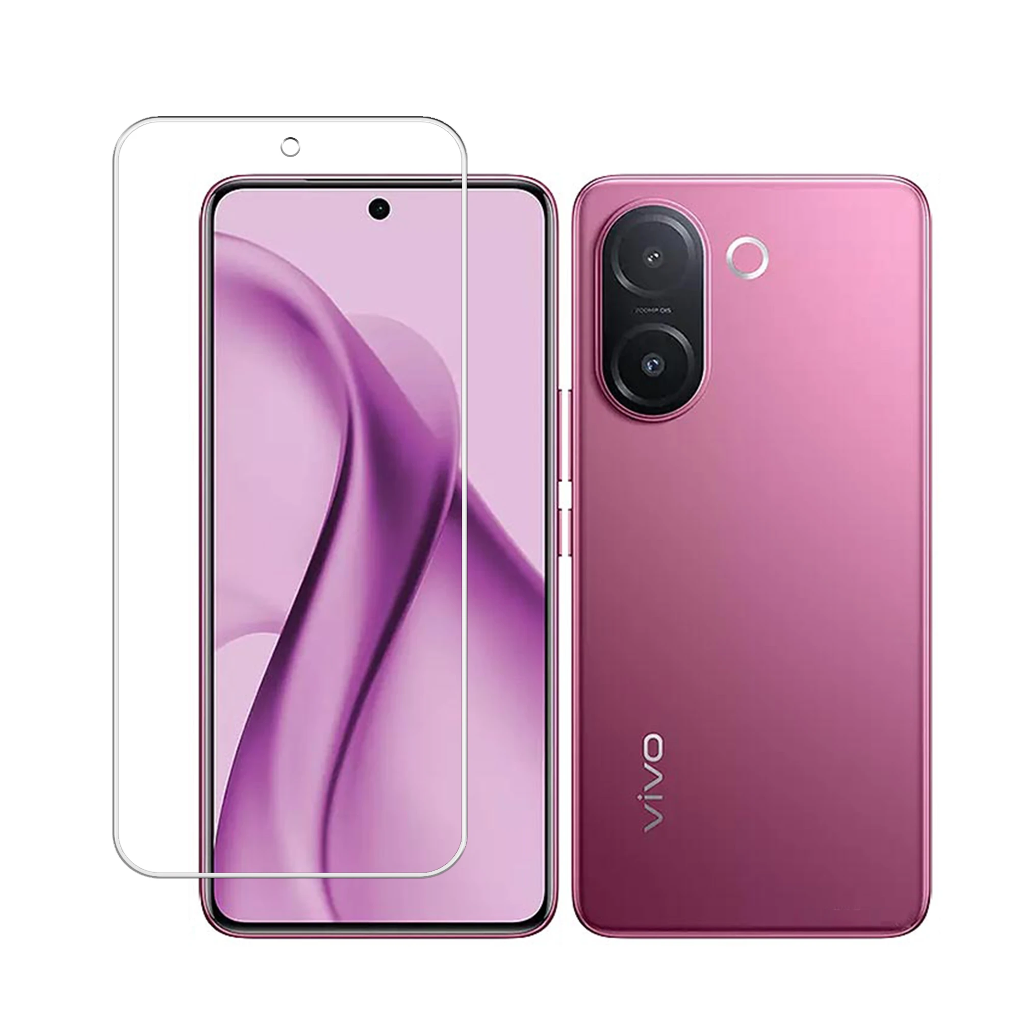 DVTECH TPU Screen Protector Compatible With vivo V60e | Perfect Fit | Edge to Edge | Flexible Screen Guard |