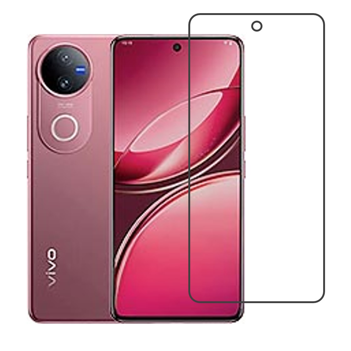 vivo V50 Compatible With Mobile Front Screen Protector  (Flexible Screen Protector)