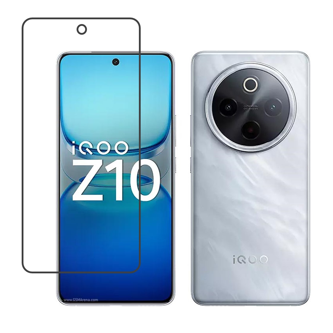 vivo iQOO Z10 Compatible With Mobile Front Screen Protector  (Flexible Screen Protector)