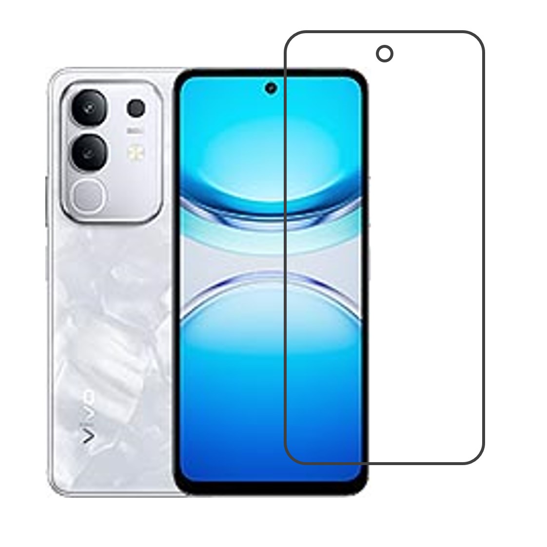 vivo iQOO Z10x Compatible With Mobile Front Screen Protector  (Flexible Screen Protector)