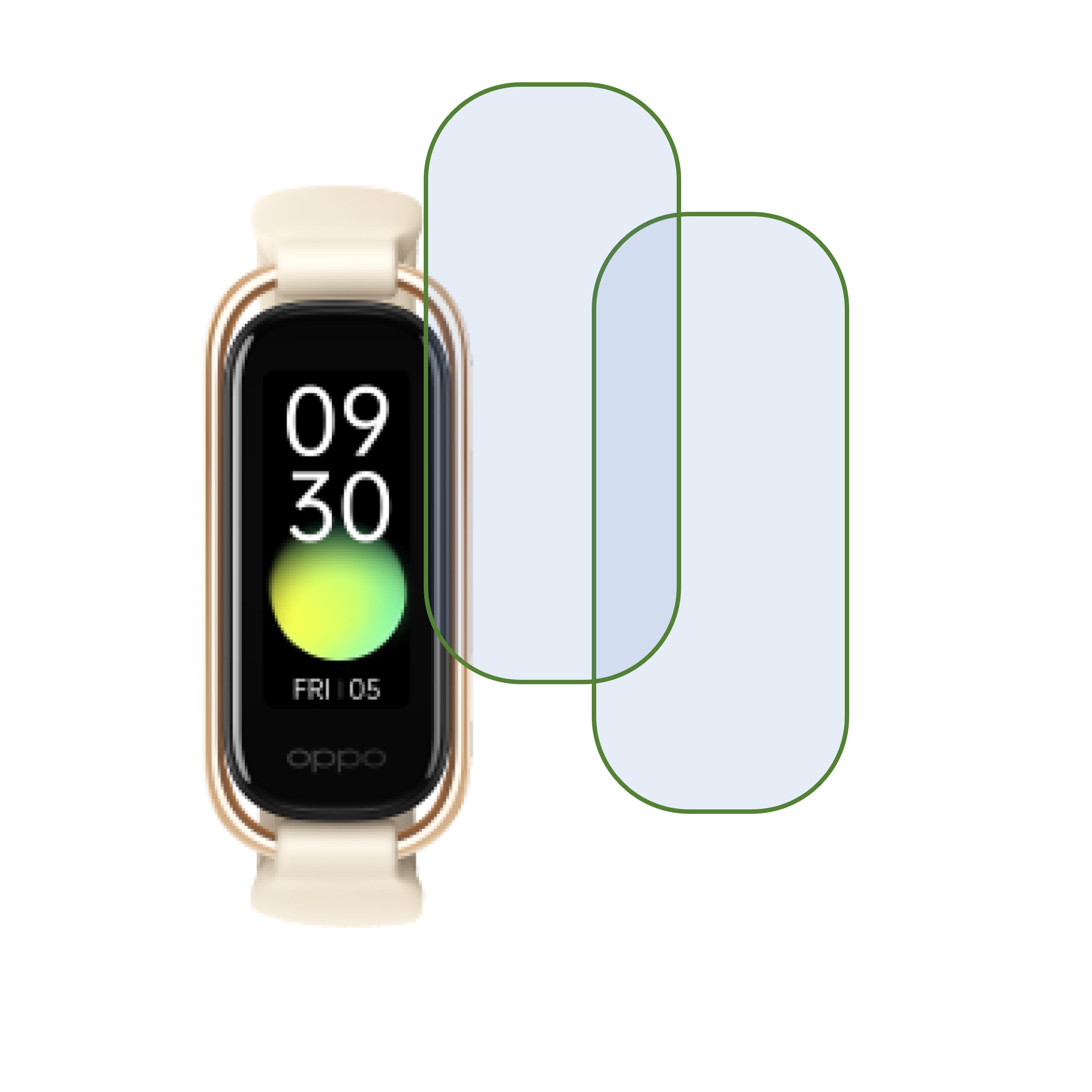 OPPO Band Style Smartwatch Screen Protector 9H Protective Compatible Flexible