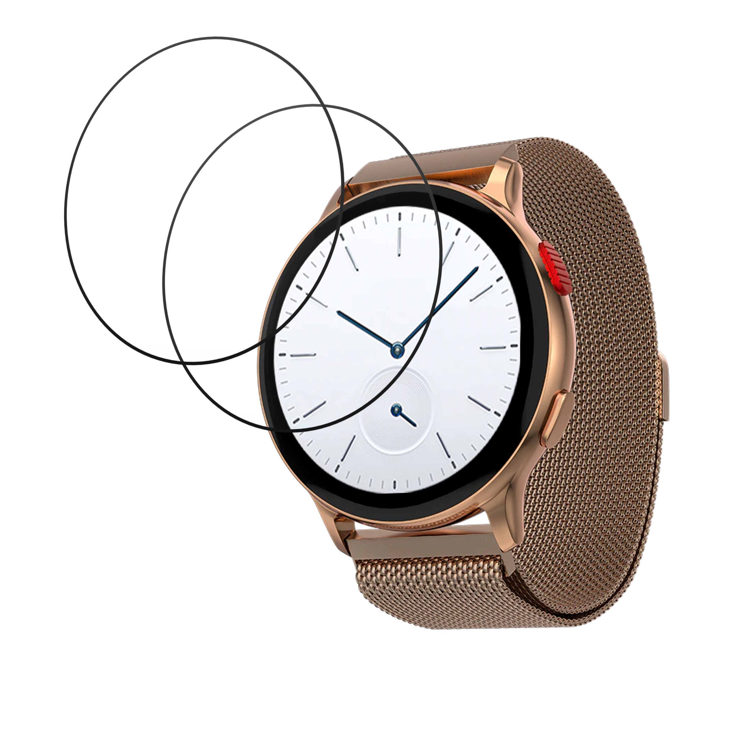 Fire Boltt Eclipse Luxe Smartwatch Screen Protector 9H Protective Compatible Flexible