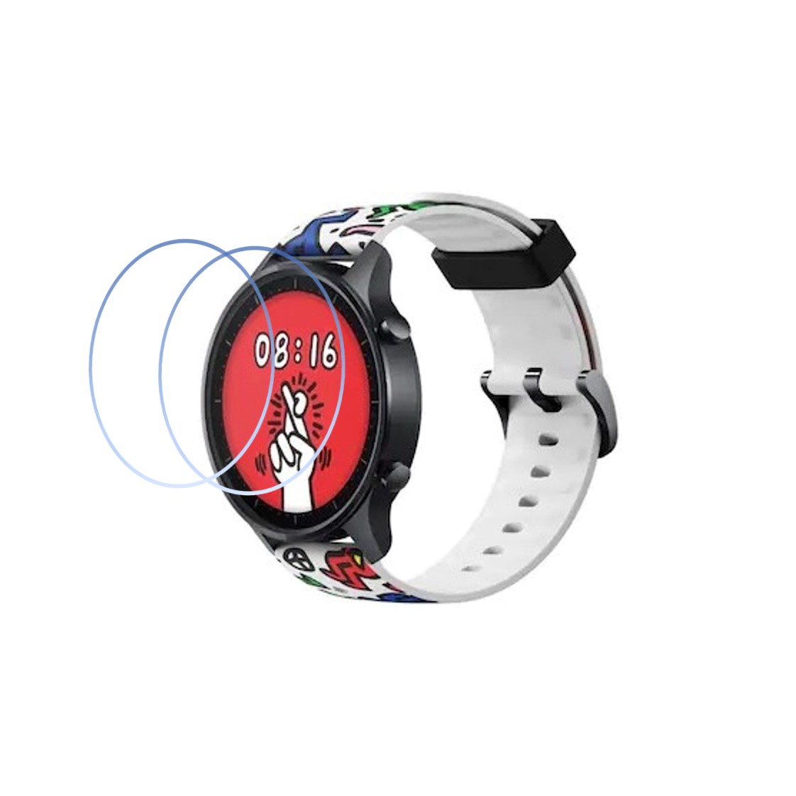 Mi Watch Color Keith Haring Edition Smartwatch Screen Protector 9H Protective Compatible Flexible