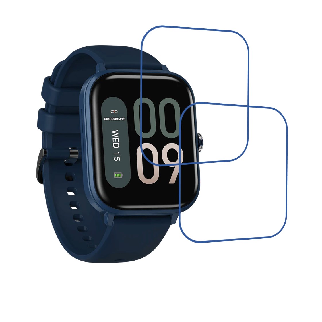 CROSSBEAT IGNITE GRANDE Compatible Smartwatch Screen Protector (Pack of 02)