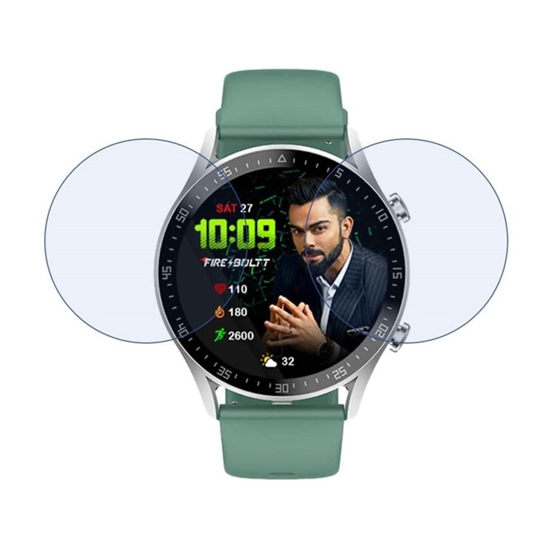Fire-Boltt Talk 2 Protective Compatible Flexible Unbreakable Watch Screen Protector