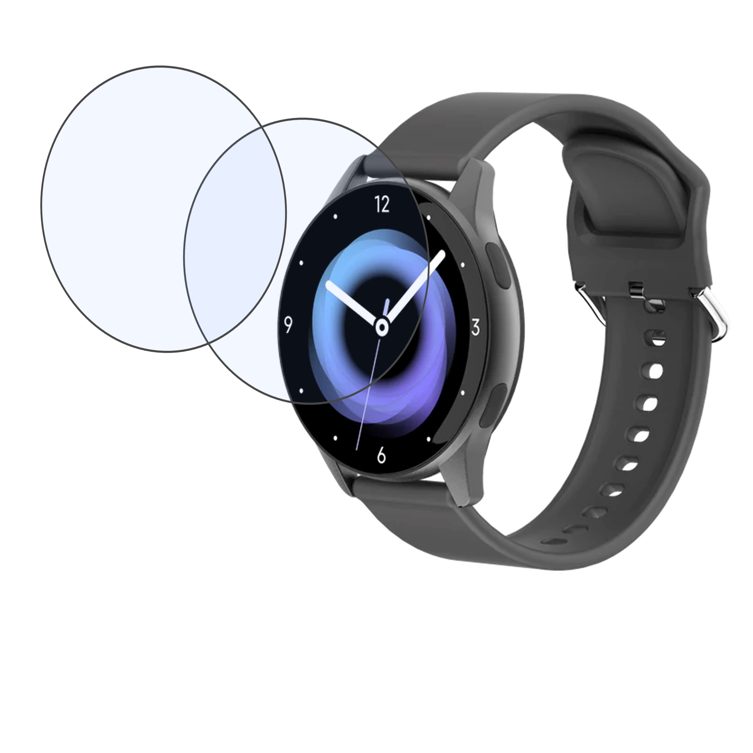 Pebble Dart Smartwatch Screen Protector 9H Protective Compatible Flexible