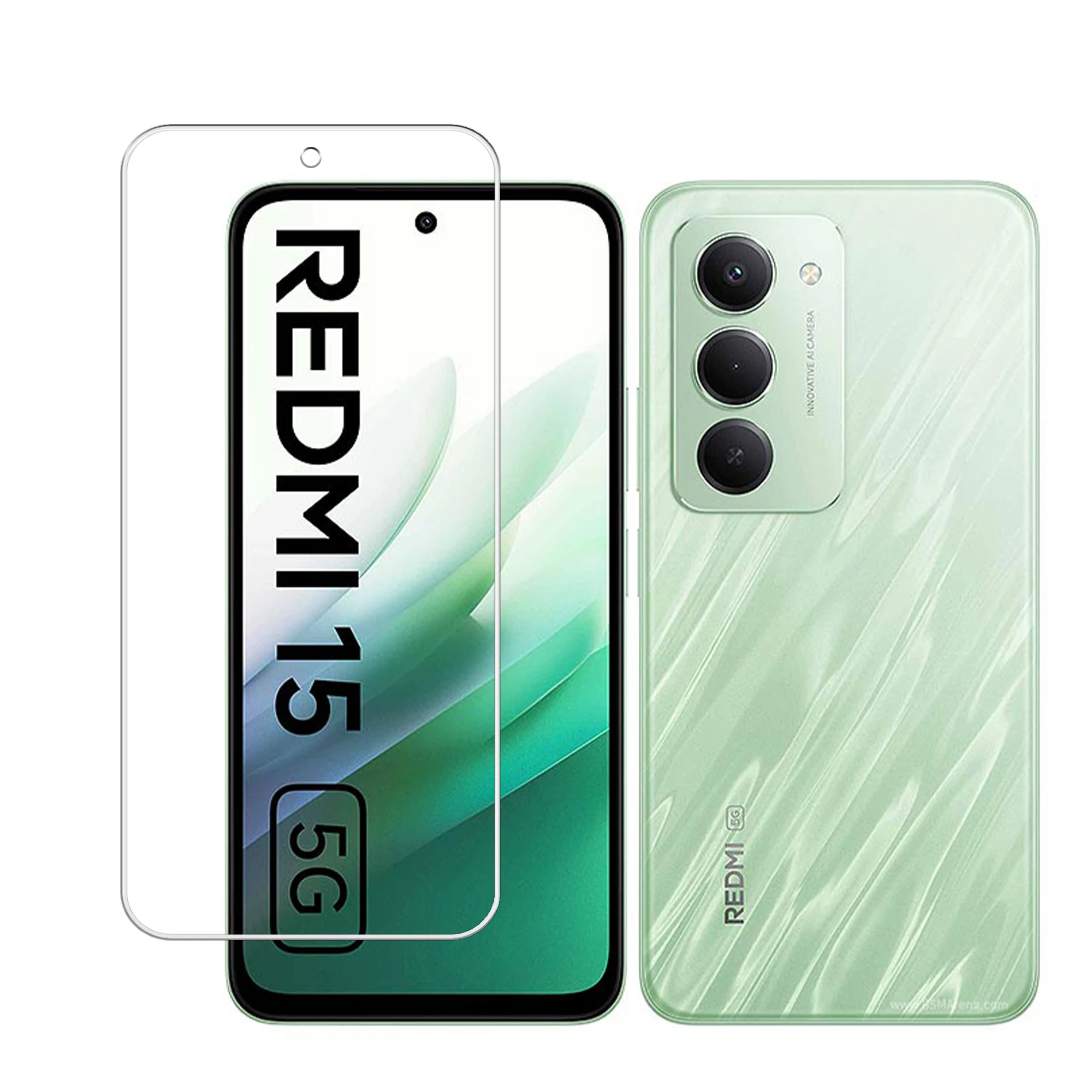 DVTECH 9H Screen Protector Compatible With Xiaomi Redmi 15 | Perfect Fit | Edge to Edge | Flexible Screen Guard |