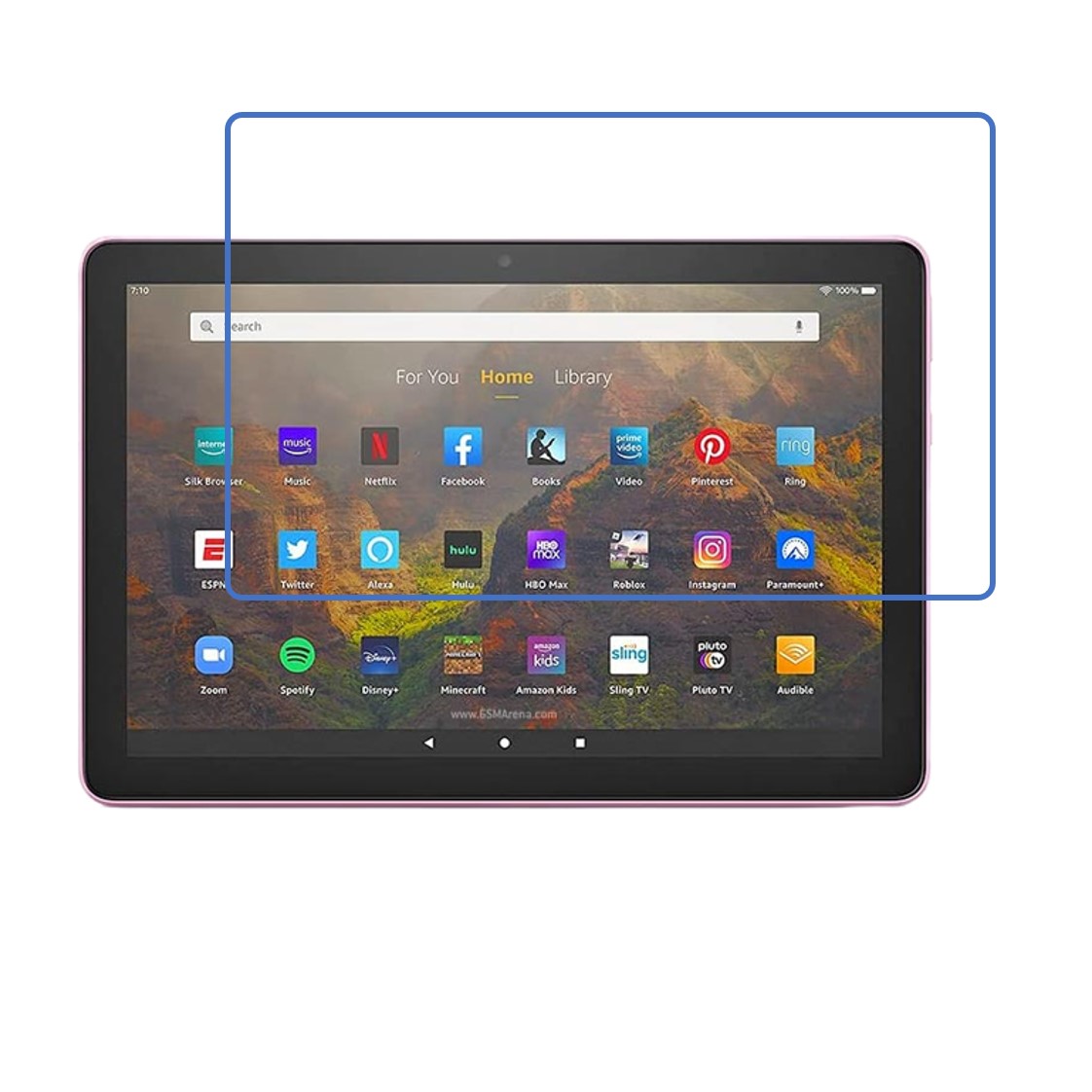 Amazon Fire HD 10 (2021) Tablet Screen Protector 9H Protective Compatible Flexible