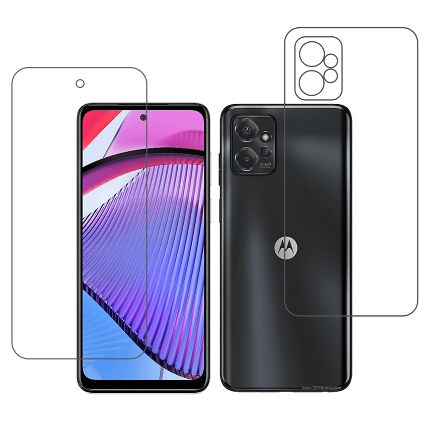 Motorola Moto G Power 5G 9H Protective Compatible Mobile Screen Protector For Front & Back (Not a Tempered glass)