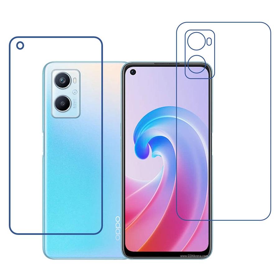 Oppo A96 9H Front & Back Flexible Compatible Mobile Screen Protector (Not a Tempered glass)