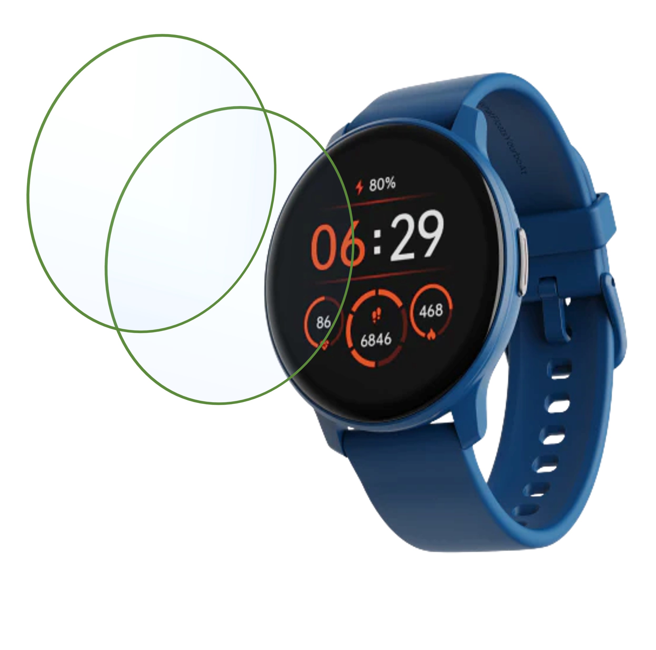 boAt Lunar Call Smartwatch Screen Protector 9H Protective Compatible Flexible