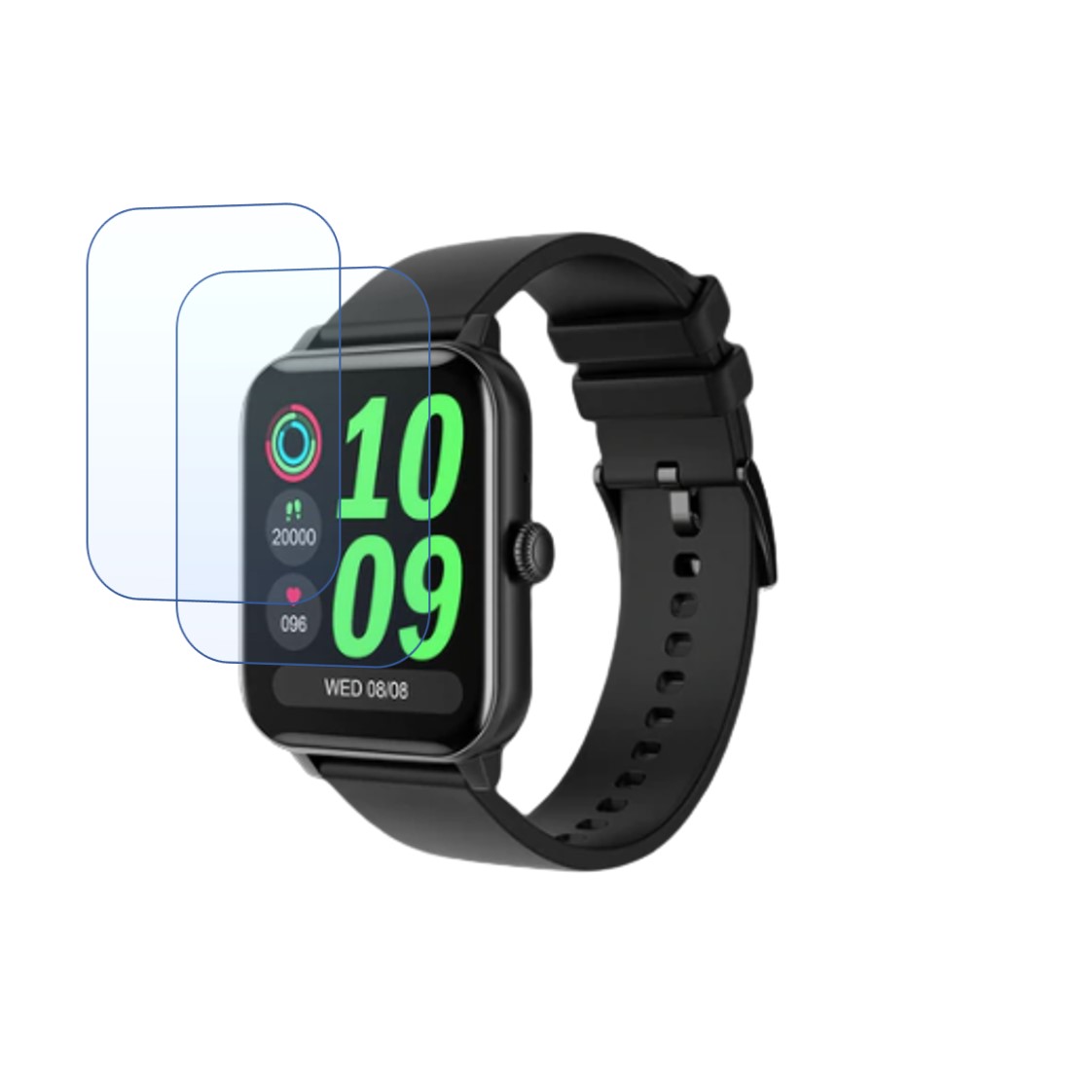 Fire-Boltt Ninja Calling Smartwatch Screen Protector 9H Protective Compatible Flexible