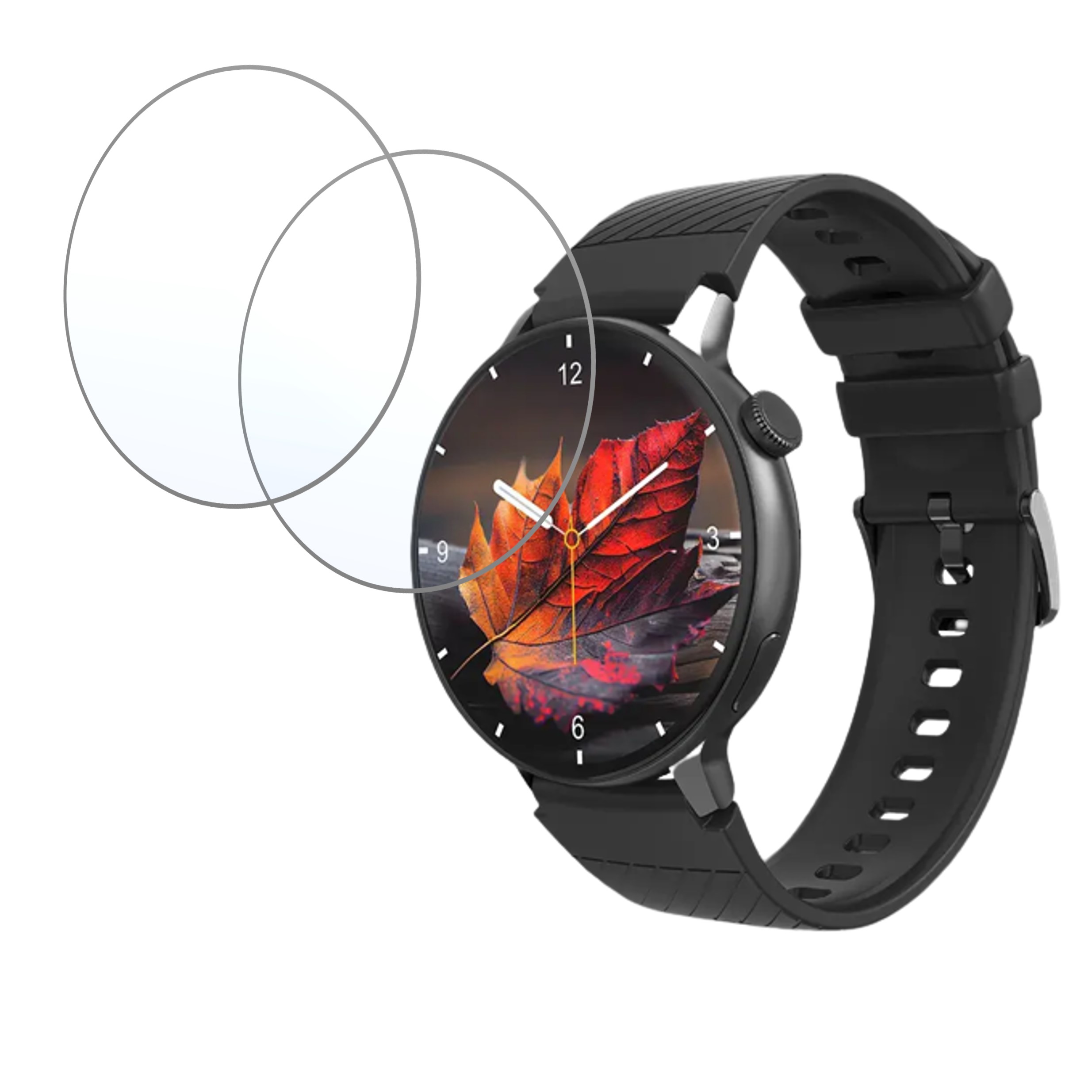 beatXP Evoke Neo Smartwatch Smartwatch Screen Protector 9H Protective Compatible Flexible