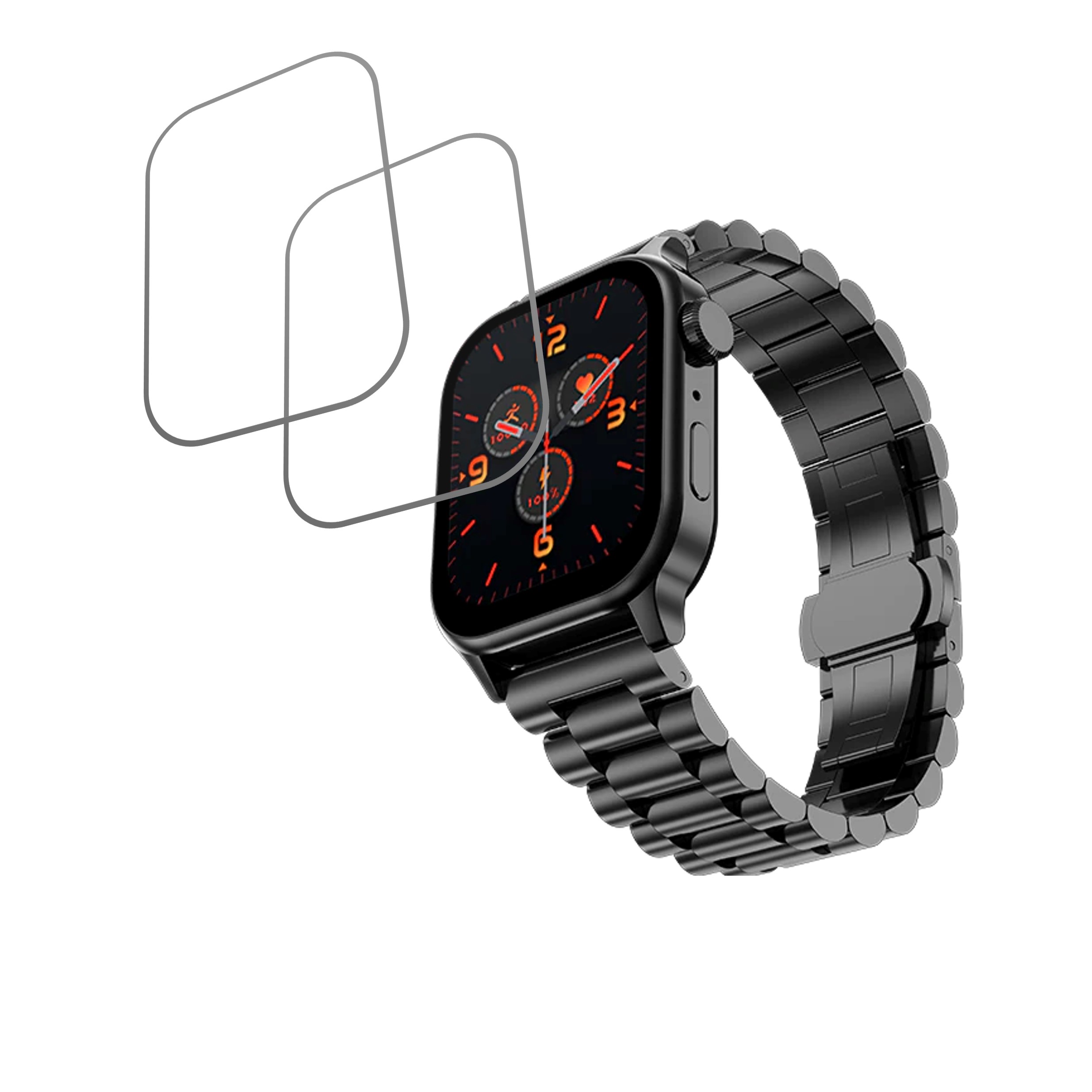 Fire Boltt Rise Luxe Smartwatch Screen Protector 9H Protective Compatible Flexible