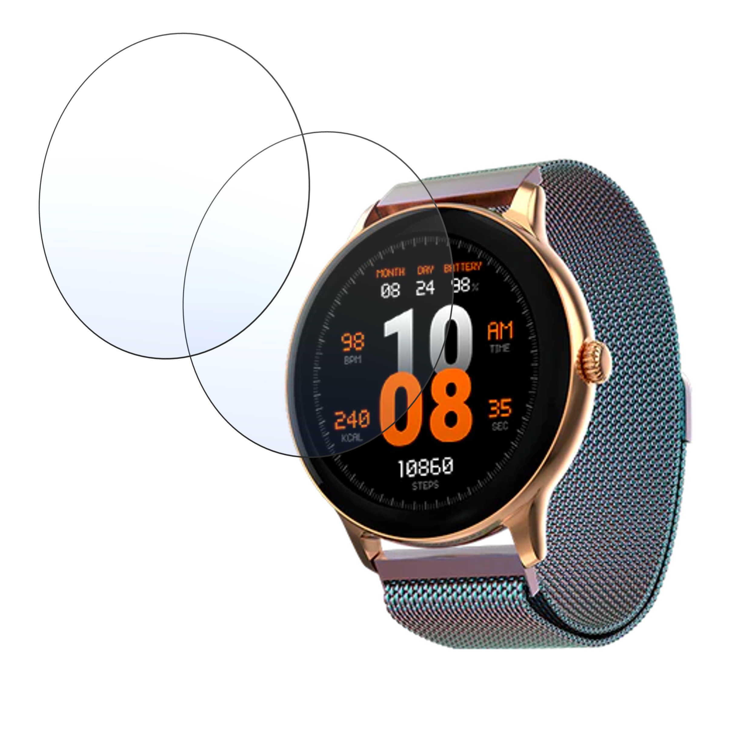Fire Boltt Phoenix Ultra Smartwatch Screen Protector 9H Protective Compatible Flexible