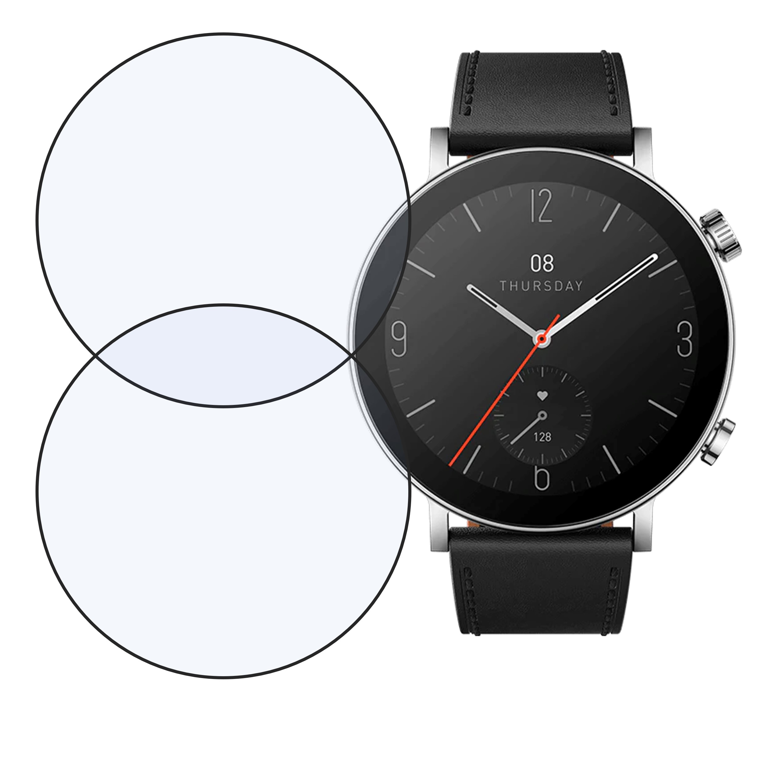 Amazfit GTR 3 Pro Limited Edition Smartwatch Screen Protector 9H Protective Compatible Flexible