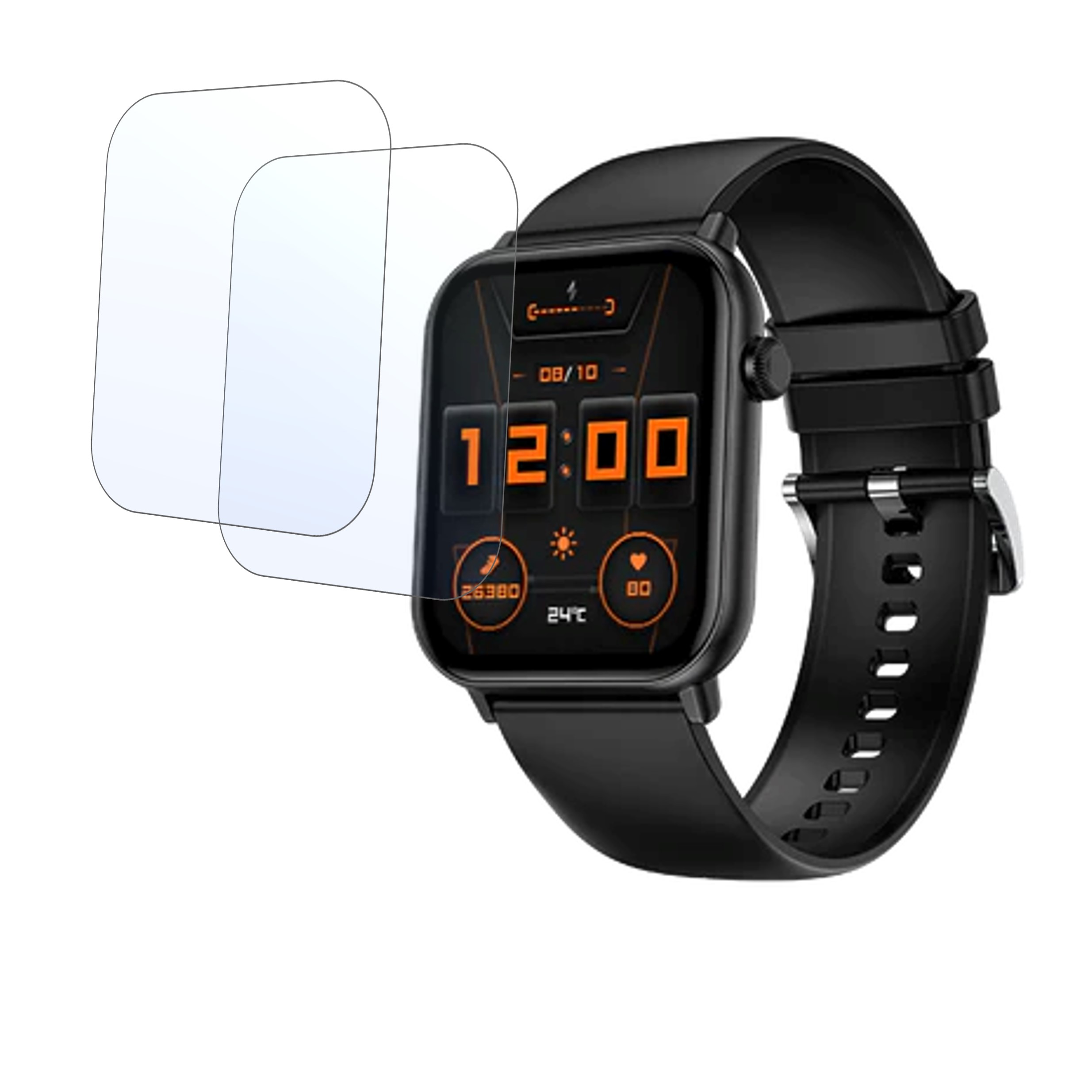 Fire Boltt Ninja Fit Smartwatch Screen Protector 9H Protective Compatible Flexible