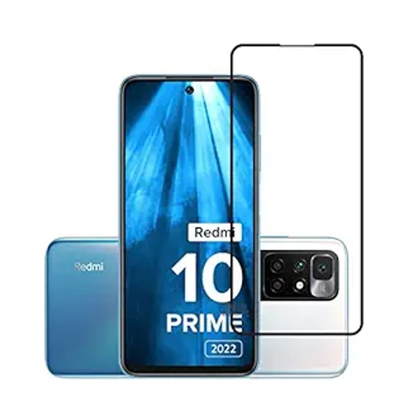Redmi 10 Prime 2022 Tempered Glass Screen Guard Tempered (Tempered glass/9H Clear/9H Matte)