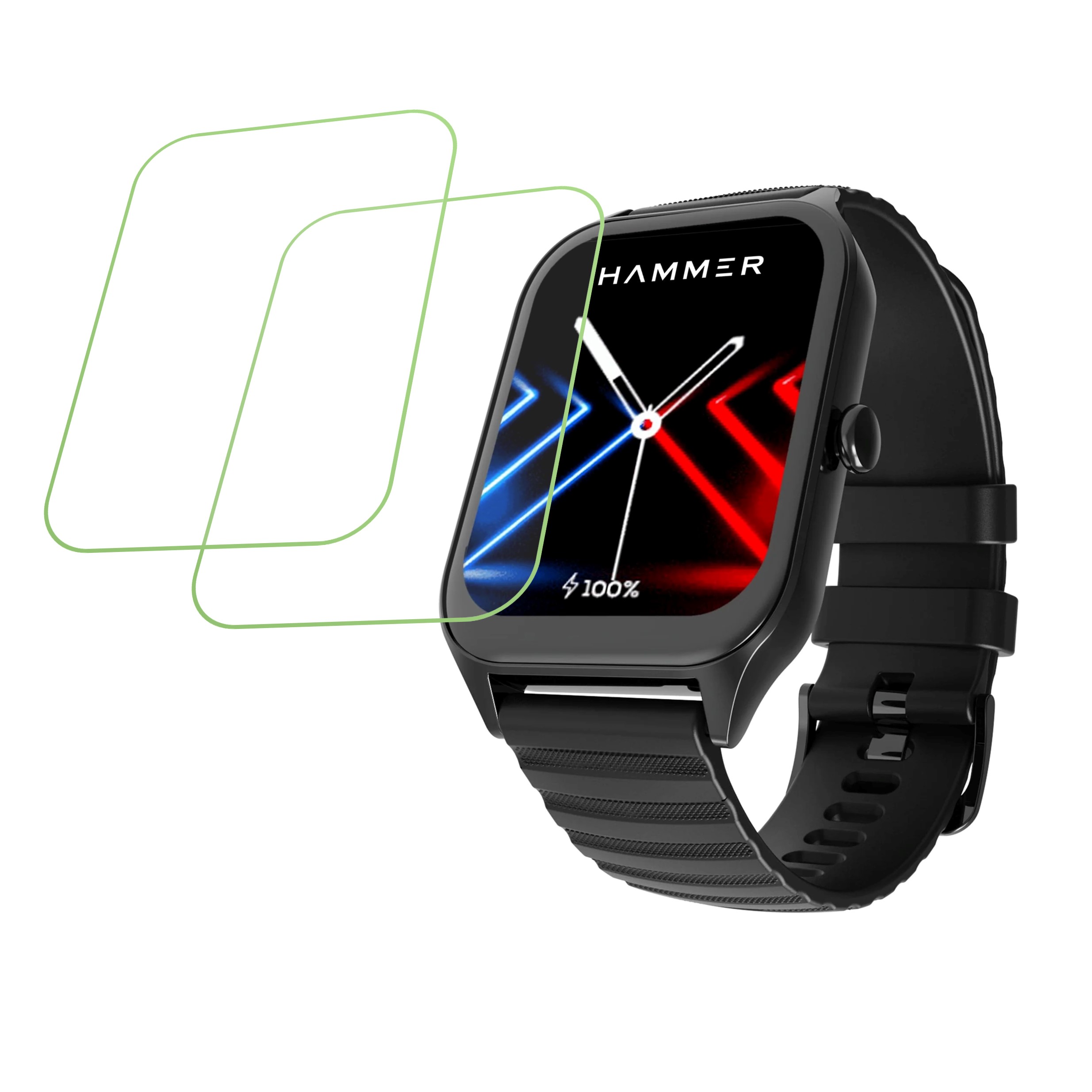 Hammer Stroke Smartwatch Screen Protector 9H Protective Compatible Flexible