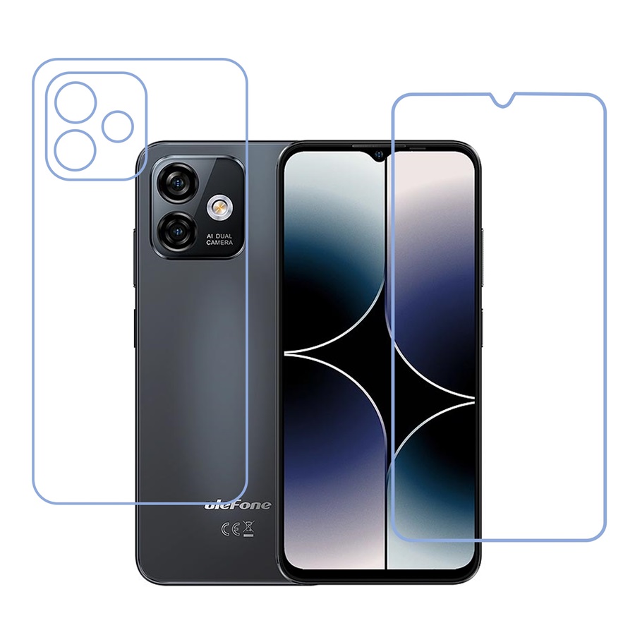 Ulefone Note 16 Pro Protective Compatible Mobile Screen Protector For (Not a Tempered glass)