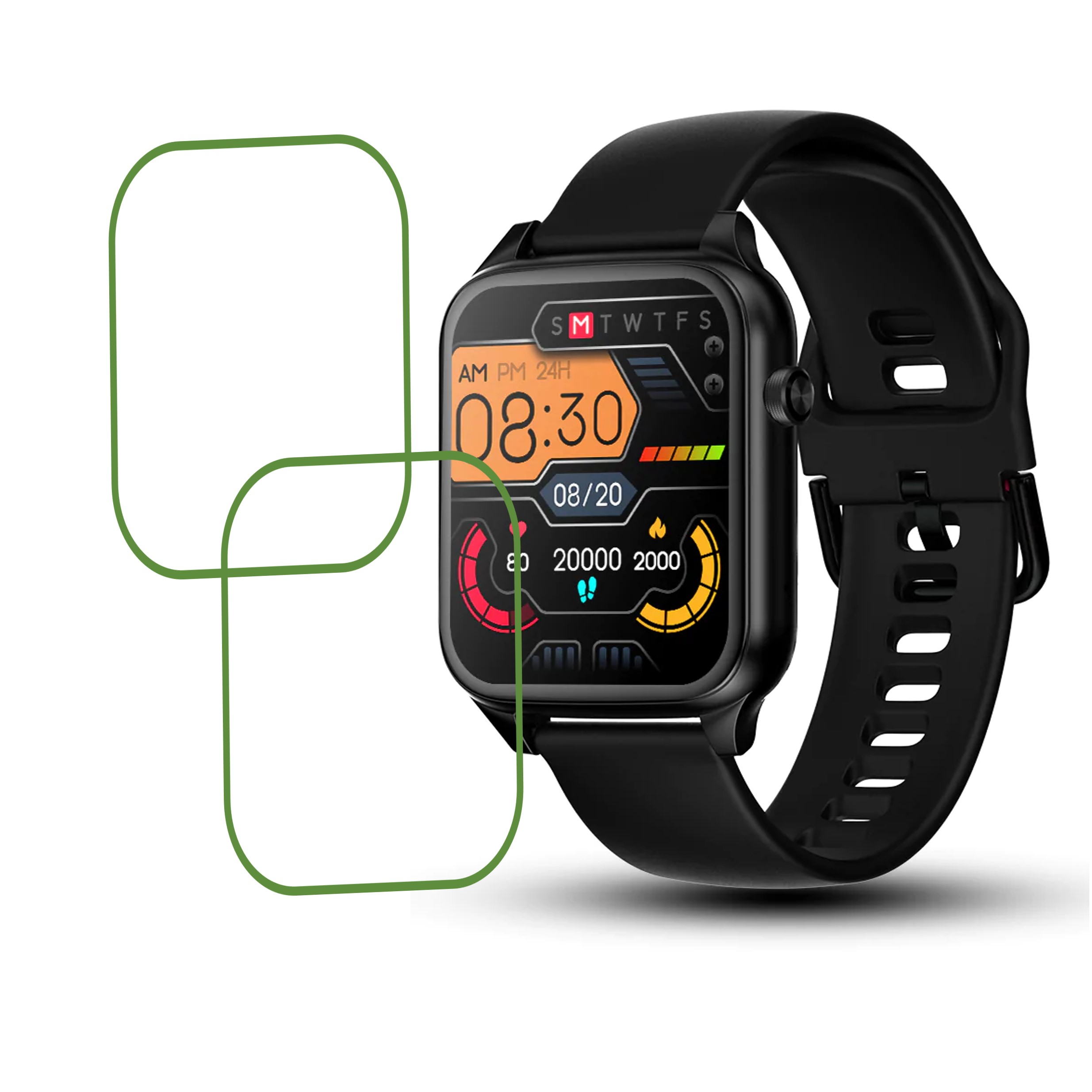 Molife Sense 500 PRO Smartwatch Screen Protector 9H Protective Compatible Flexible