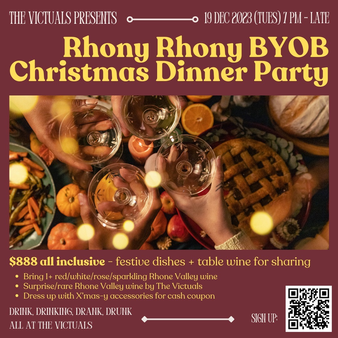 Rhony Rhony Christmas BYOB Dinner @ The Victuals