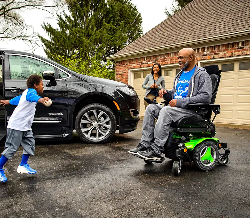 BraunAbility Wheelchair Vans Entervan and Rampvan