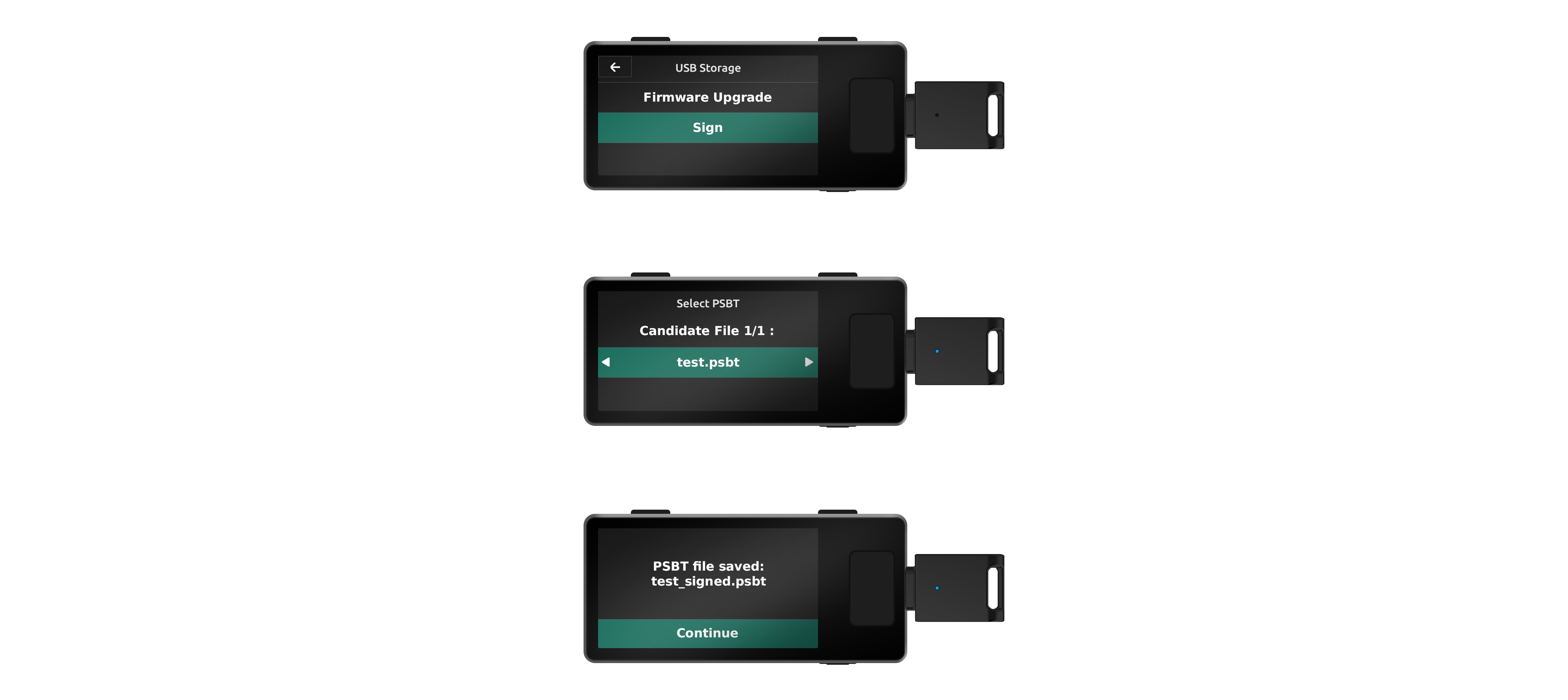 Export PSBT step 5