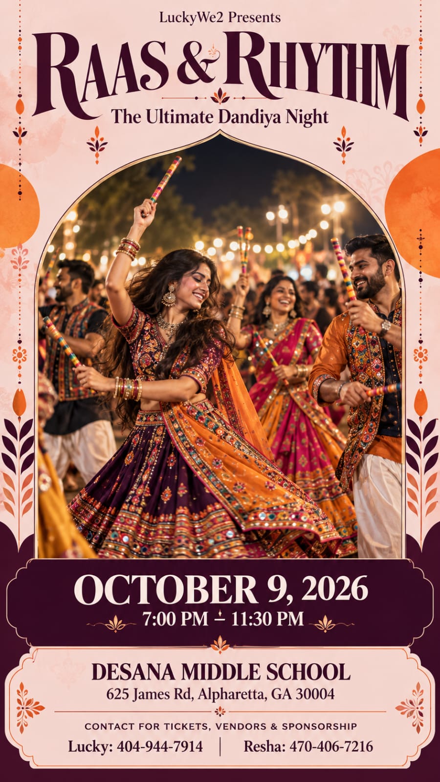 Raas & Rhythm – The Ultimate Dandiya Night