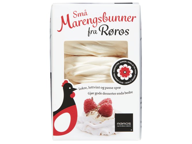 Røros Marengsbunner Små 4-pk