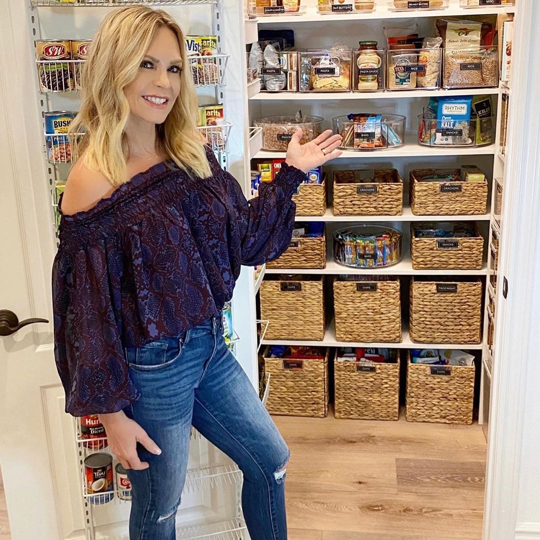 Tamra Judge shows off her pantry.