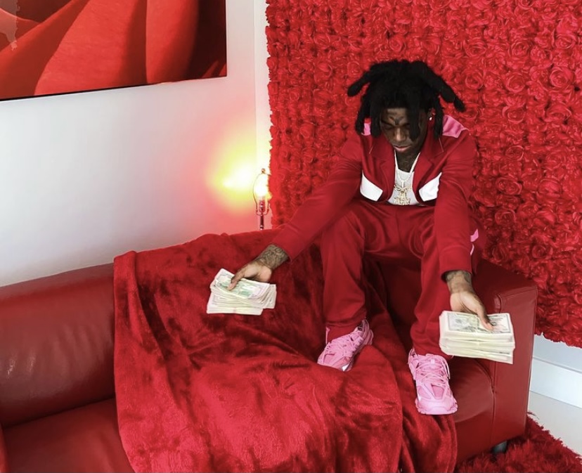 Kodak celebrating Valentine's Day with stacks of cash.