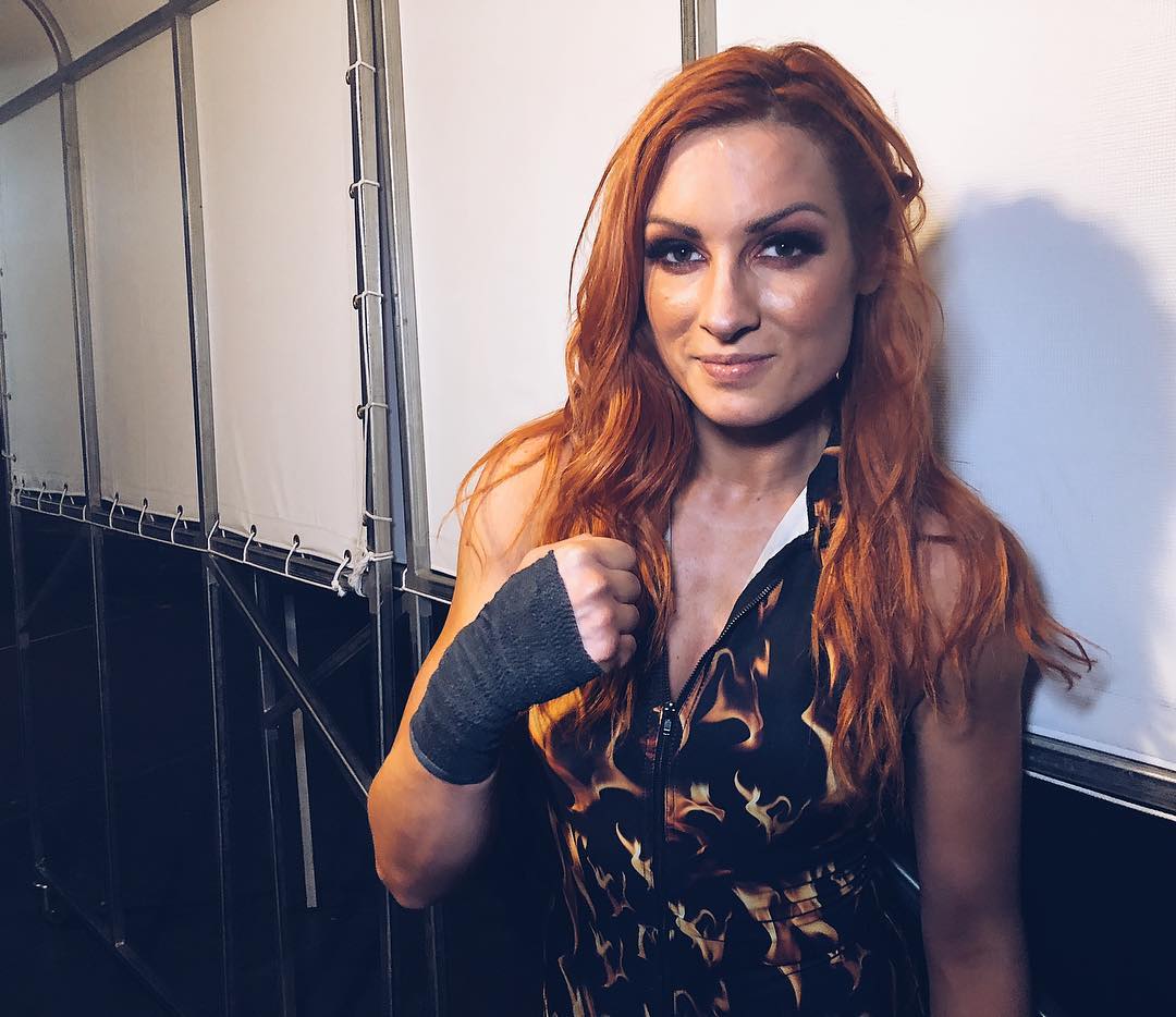 Becky Lynch posts baby bump picture on Instagram