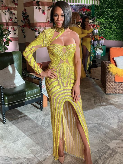 Monique Samuels shares her 'RHOP' reunion look.