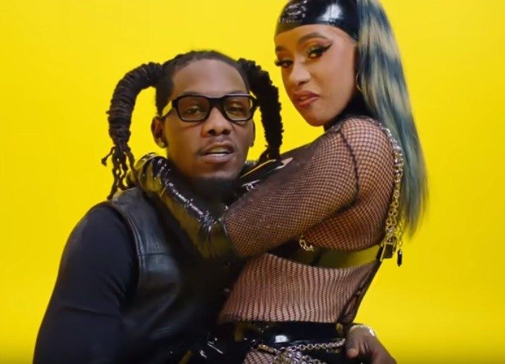 Offset and Cardi in the visuals for their 2019 hit collab.