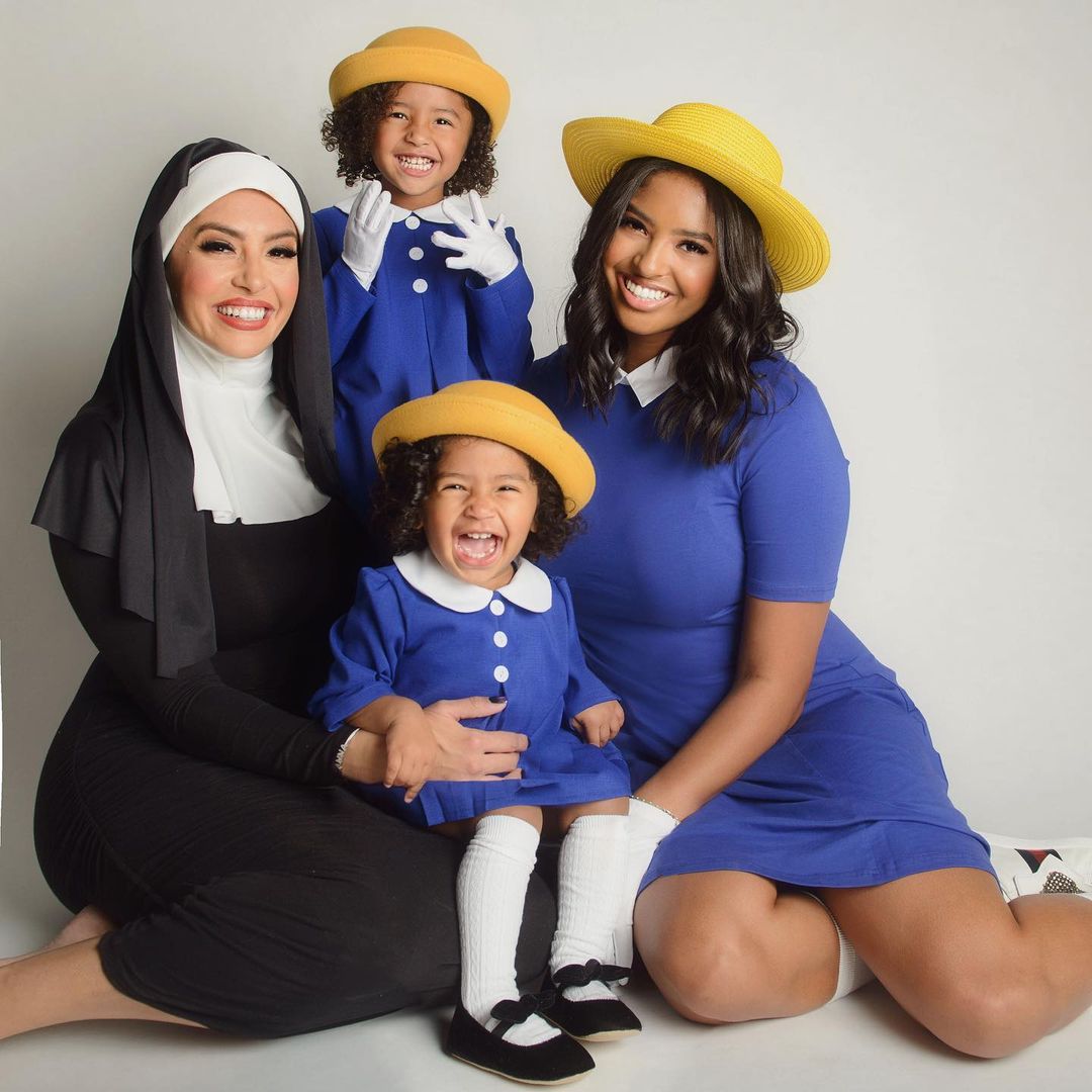 The Bryant family look incredible in their Halloween costume and the smiles on their faces is heartwarming.