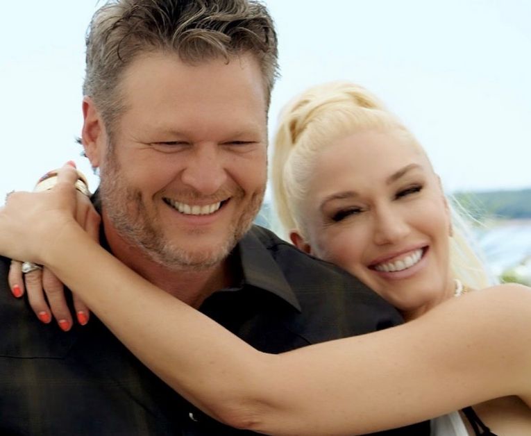 Blake Shelton and Gwen Stefani together