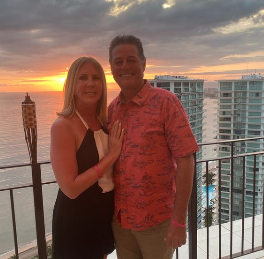Vicki Gunvalson and Steve Lodge enjoy their Puerto Vallarta condo.
