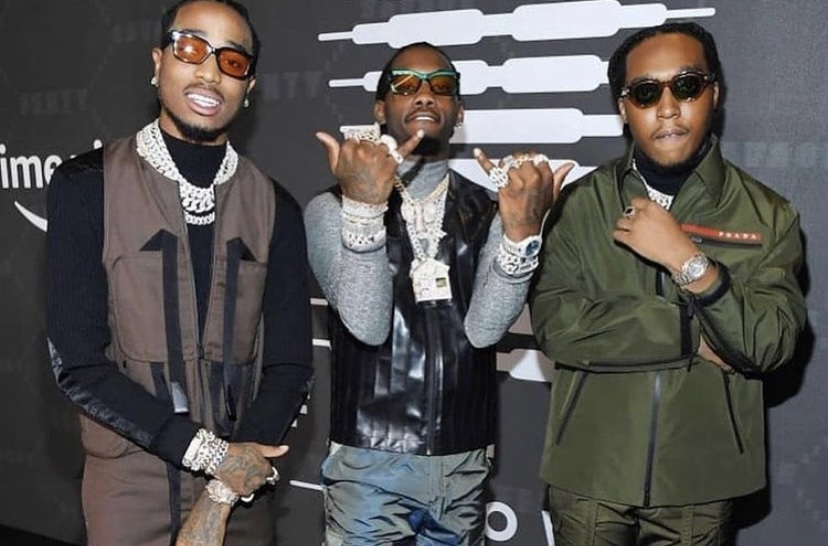 Migos at a Savage x Fenty event.