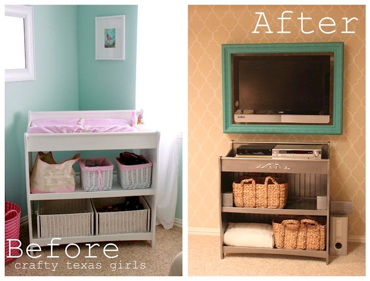 16 Ways To Repurpose A Baby Changing Table