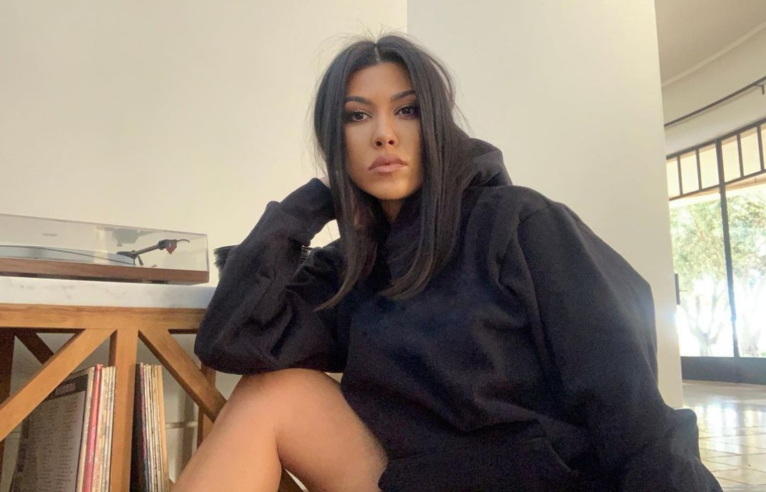 Kourtney kardashian with sweater